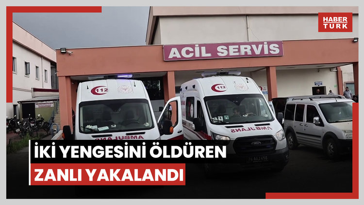 iki yengesini öldüren zanlı yakalandı