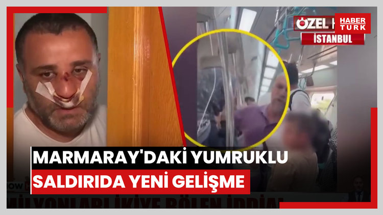 Marmaray'daki yumruklu saldırıda yeni gelişme: Genç kadın şikayetçi oldu!