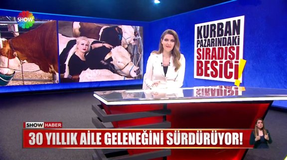 Kurban pazarına kadın eli değdi!