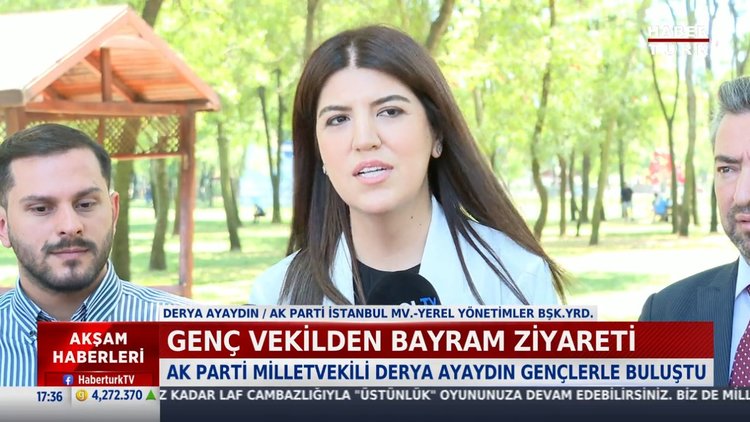 Genç vekilden bayram ziyareti