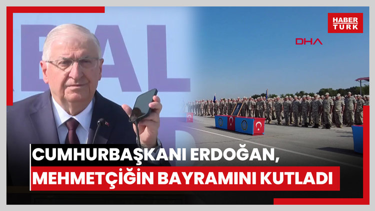 Cumhurbaşkanı Erdoğan, Mehmetçiğin bayramını kutladı