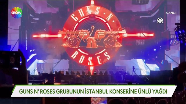 Guns N' Roses konseri!