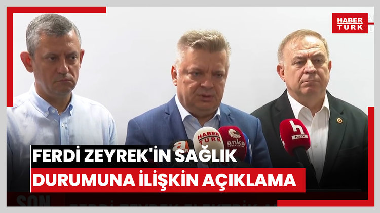 Manisa Büyükşehir Belediye Başkanı Ferdi Zeyrek'in sağlık durumuna ilişkin açıklama