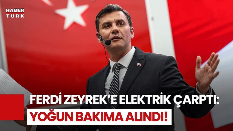 Manisa Büyükşehir Belediye Başkanı Ferdi Zeyrek Elektrik Akımına Kapıldı! Hastaneye Kaldırıldı!