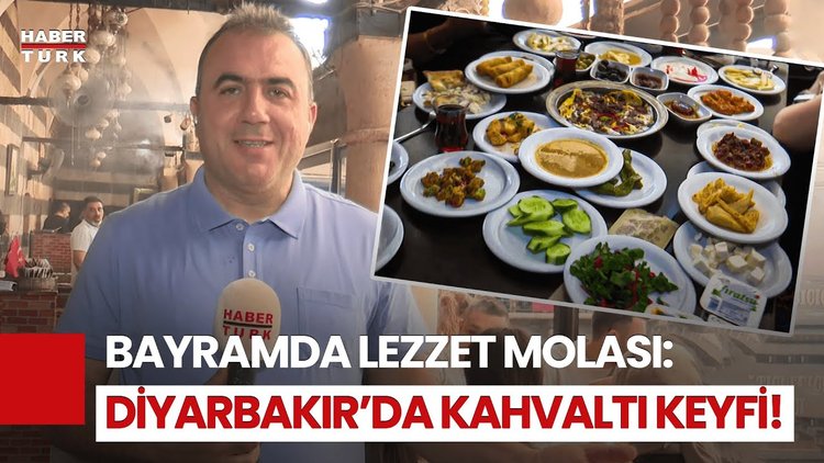 Diyarbakır’da Bayram Kahvaltısı Geleneği Sürdü! İkinci Gün Yoğunluğu Kamerada