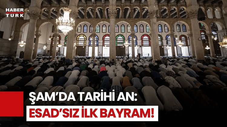 Şam’da Esad Sonrası Bir Bayram Sabahı: Halk Bayram Namazında Buluştu