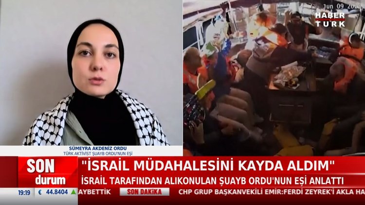 Türk aktivistin eşi Habertürk'e konuştu