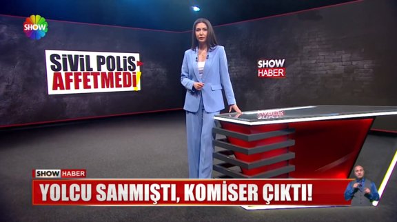 Sivil polis affetmedi!