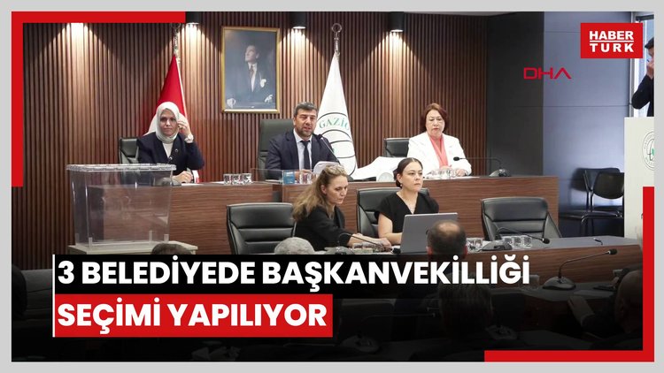 3 belediyede başkanvekilliği seçimi yapılıyor