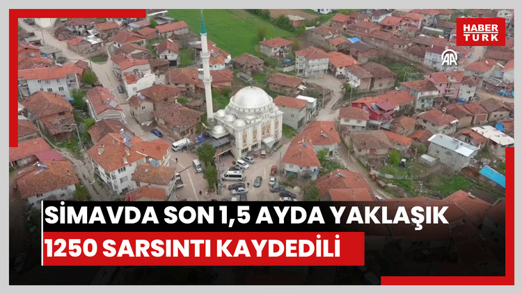 Simav da son 1,5 ayda yaklaşık 1250 sarsıntı kaydedildi