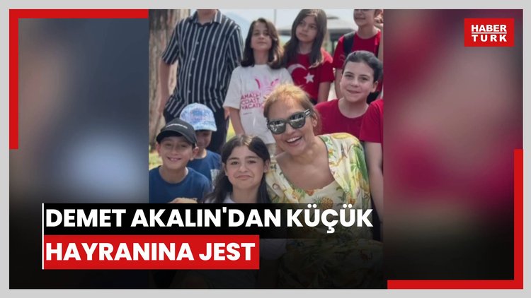Demet Akalın'dan küçük hayranına jest: Kırılan kalp onarıldı