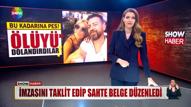 İmzasını taklit edip, sahte belge düzenledi! 