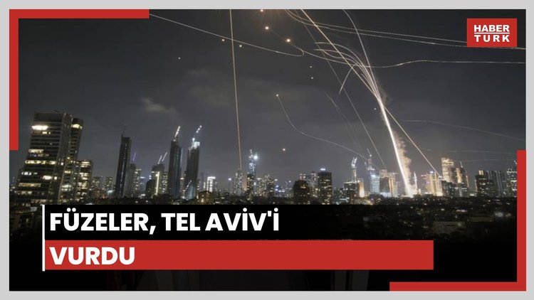 Füzeler Tel Aviv'i vurdu