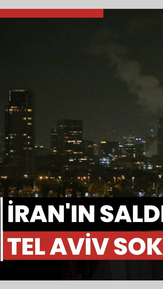 İran Tel Aviv'i vuruyor