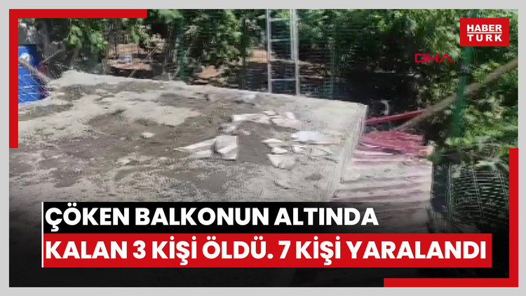 Batman'ın Beşiri ilçesi Atbağı Köyü'nde çöken balkonun altında kalan 3 kişi öldü. 7 kişi yaralandı