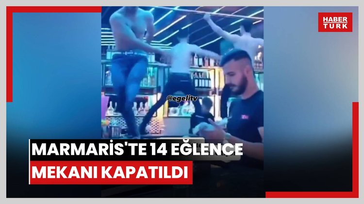 Marmaris'te Alarm! 14 Eğlence Mekanı Kapatıldı, Denetimler Devam Ediyor