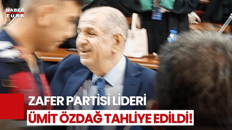 SON DAKİKA: Zafer Partisi Lideri Ümit Özdağ İçin Tahliye Kararı!