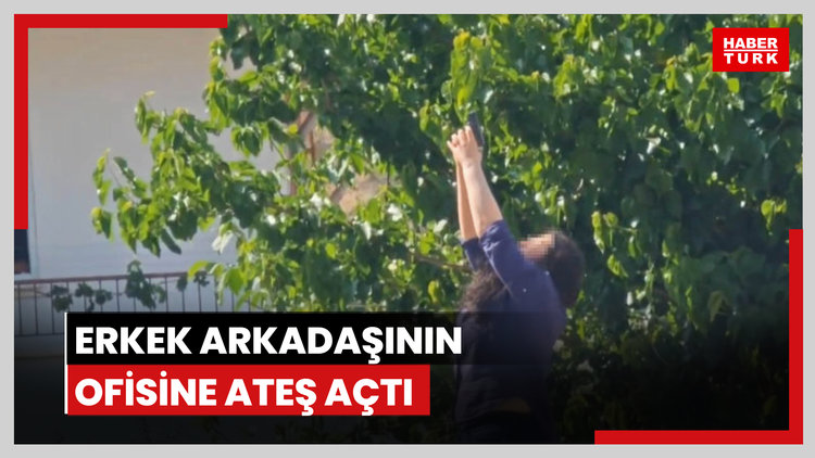 Erkek arkadaşının ofisine ateş açıp, kendini vurmaya çalıştı