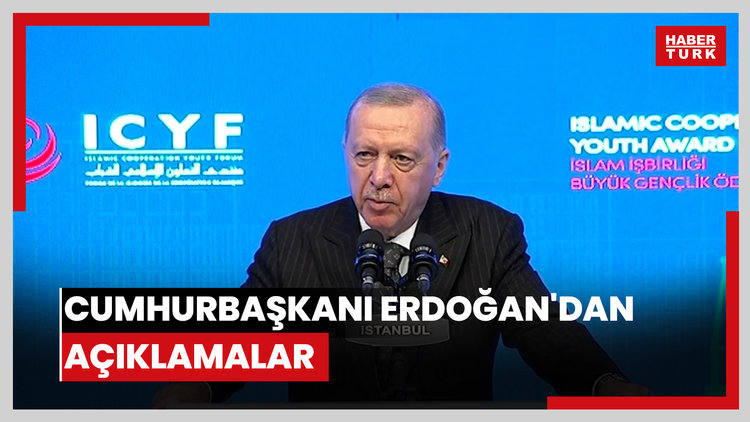 Cumhurbaşkanı Erdoğan'dan açıklamalar