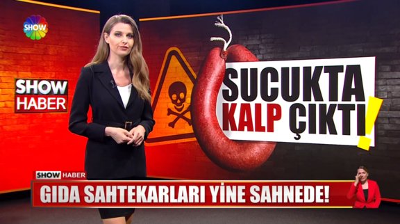 Sucukta kalp çıktı! 