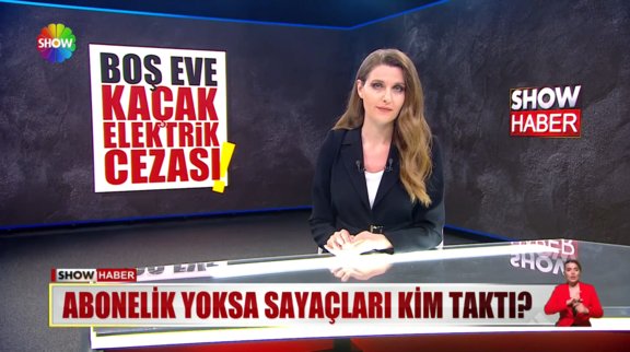 Boş eve kaçak elektrik cezası! 