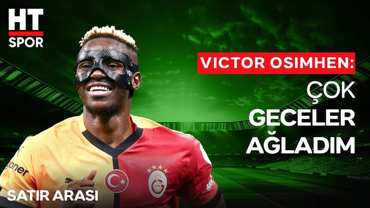 Osimhen, Cristiano Ronaldo ile olan anısını anlattı