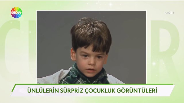 Ünlülerin sürpriz çocukluk görüntüleri!