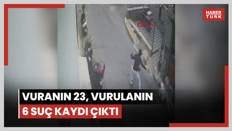 Beyoğlu'nda kıraathane önünde silahlı saldırı kamerada