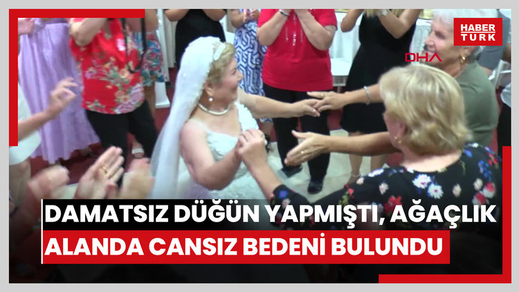 Damatsız düğün yapmıştı, ağaçlık alanda cansız bedeni bulundu