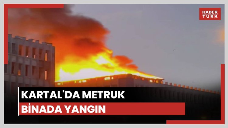 Kartal'da yangın