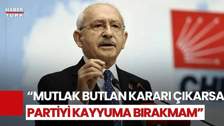 Eski CHP Genel Başkanı Kılıçdaroğlu&#039;ndan &quot;Kayyum&quot; Çıkışı!