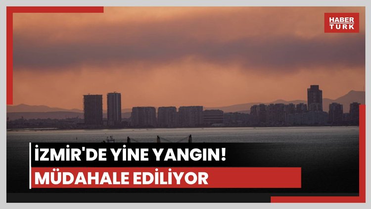 İzmir'de yine orman yangını!