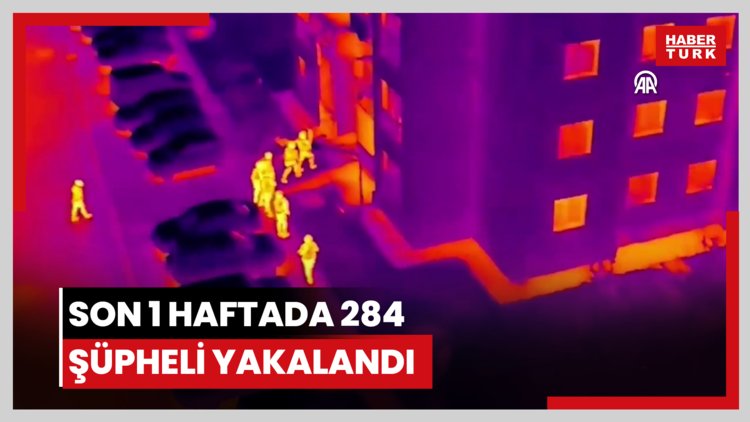 "Siber suçlarla mücadele" kapsamında son 1 haftada 284 şüpheli yakalandı