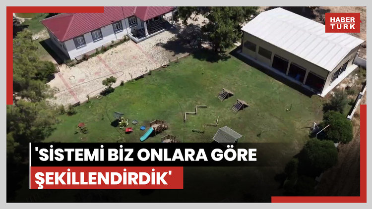 75 yıllık atıl köy okulu, otizmli çocuklara yuva oldu