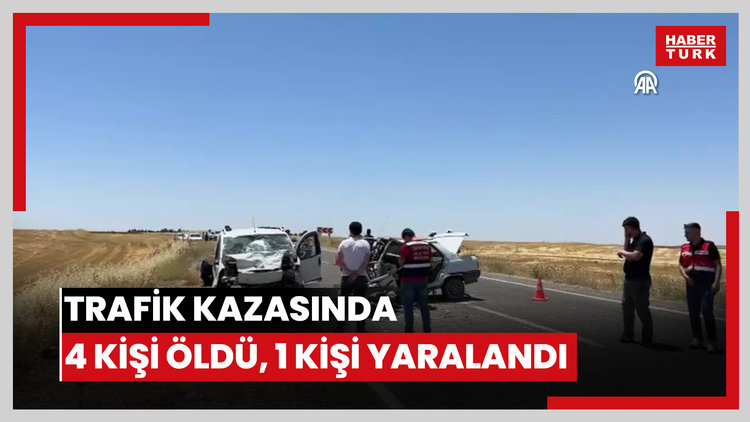 Adıyaman'daki trafik kazasında 4 kişi öldü, 1 kişi yaralandı