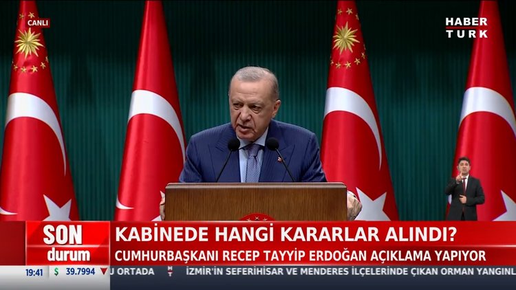 Cumhurbaşkanı Recep Tayyip Erdoğan'dan açıklamalar