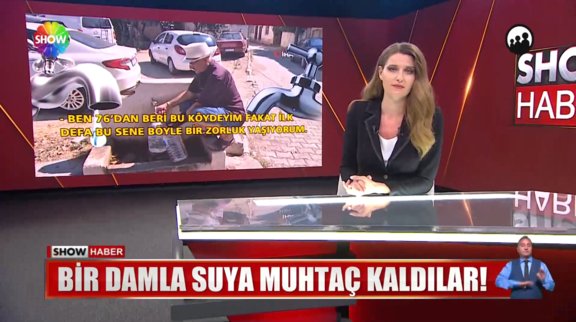 Bir damla suya muhtaç kaldılar! 