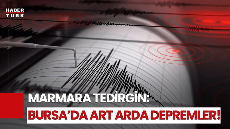 Son Dakika! Marmara&#039;da Hissedilen Bir Deprem Oldu!