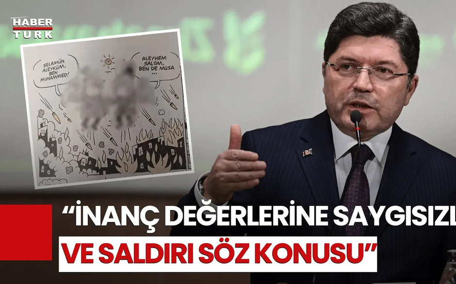 Adalet Bakanı Tunç’tan Leman Karikatürüne Tepki: Kamu Barışına Saldırı Söz Konusu