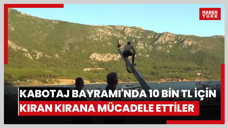 Kabotaj Bayramı'nda 10 Bin TL için kıran kırana mücadele ettiler