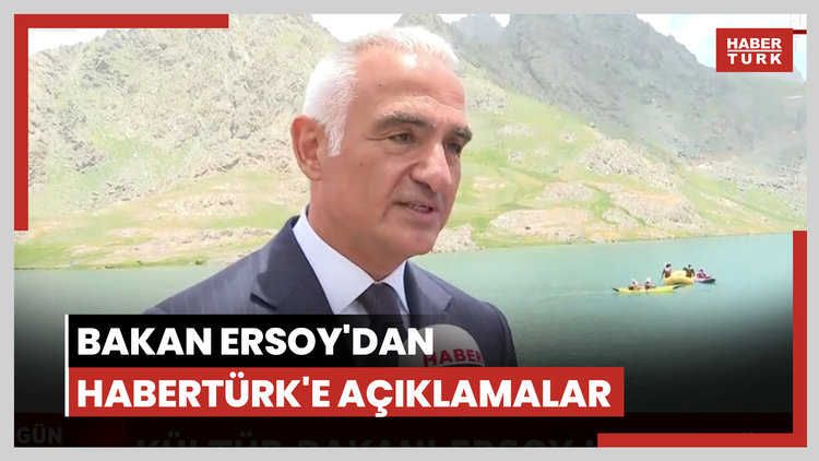 Bakan Ersoy'dan Habertürk'e açıklamalar