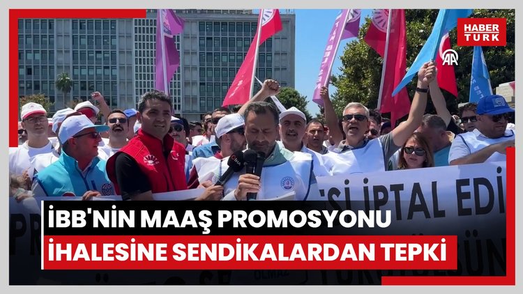 İBB'nin maaş promosyonu ihalesine sendikalardan tepki