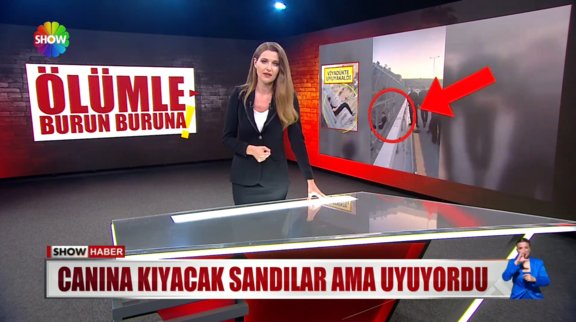Viyadükte ölüm uykusuna yattı!