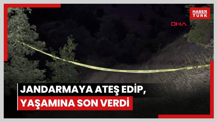Yakalanacağını anlayınca jandarmaya ateş edip, yaşamına son verdi