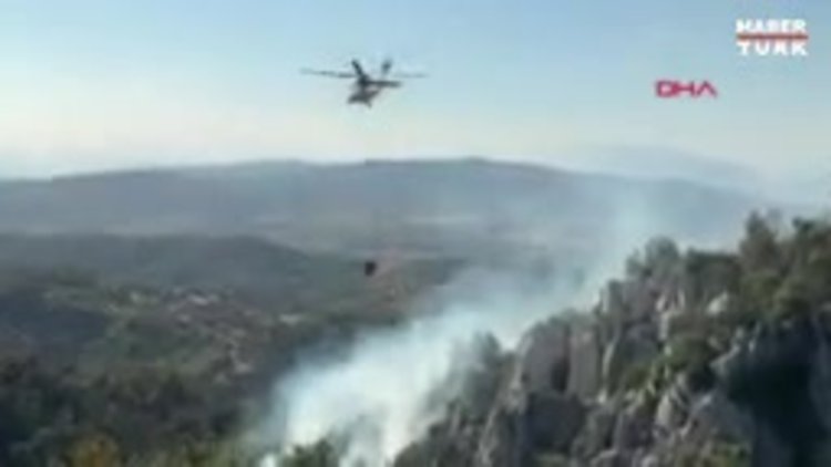 Milas'ta ikinci orman yangını başladı