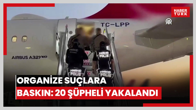 Bakan Yerlikaya, 3 ayrı organize suç örgütüne yönelik operasyonda 20 şüphelinin yakalandığını bildirdi