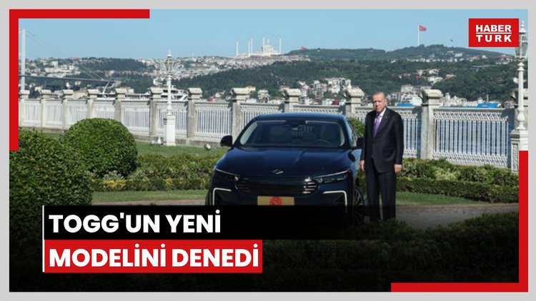 Cumhurbaşkanı Erdoğan, TOGG'un yeni modeli T10Fyi test etti