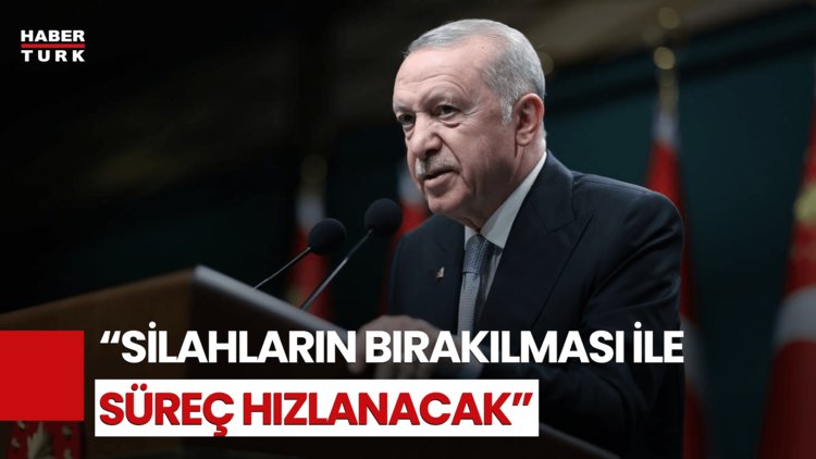 Cumhurbaşkanı Erdoğan&#039;dan &quot;Terörsüz Türkiye&quot; Açıklaması