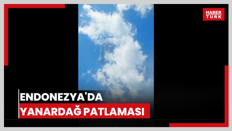 Endonezya'da yanardağ patlaması