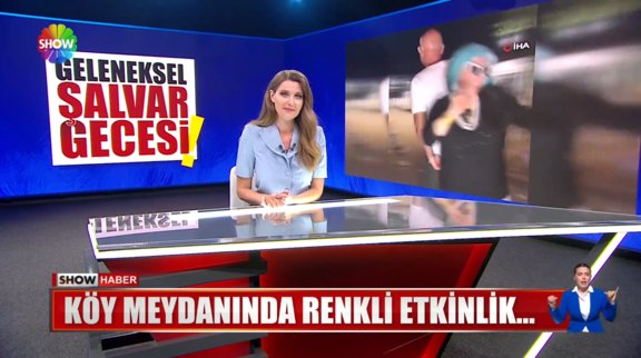 Geleneksel şalvar gecesi!